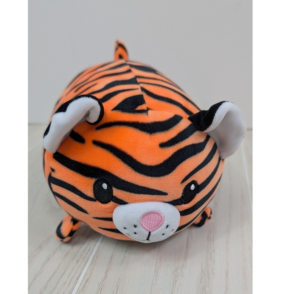 Fiesta Lil' Huggy Tevin Tiger Plush Orange Black Striped stacking stuffed toy